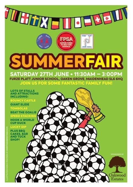 Summer Fair 2026 | 27 June 2026, 11:30 - 15:00